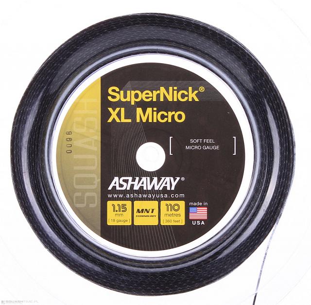 Ashaway SuperNick XL Micro Black - rolka